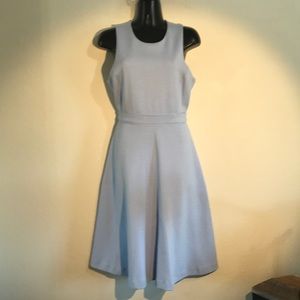 Ann Taylor Cornflower Blue Career Dress S 4 NWOT